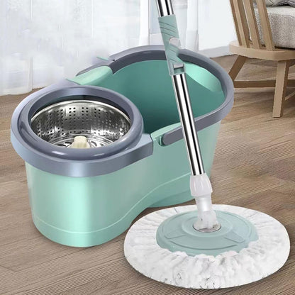 TRAPEADOR GIRATORIO PLASTICO CON BASE DE ALUMINIO