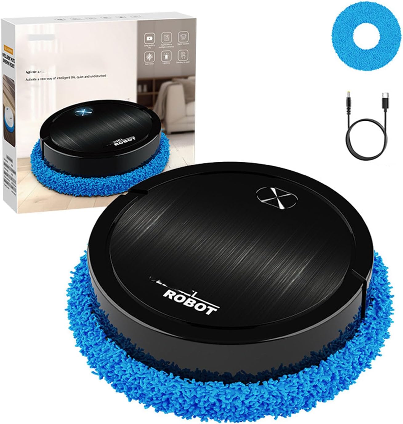 ASPIRADORA INTELIGENTE CON TRAPEADOR XM12